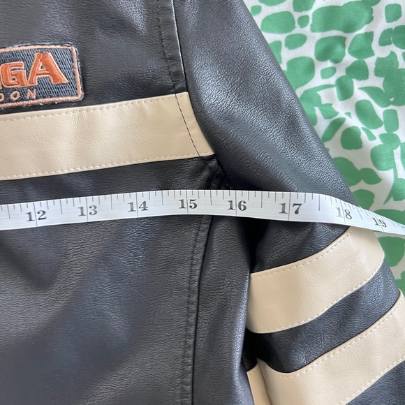 Minga London Retro vintage style leather jacket - Picture 7 of 9